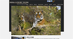 Desktop Screenshot of indialuxurytours.com